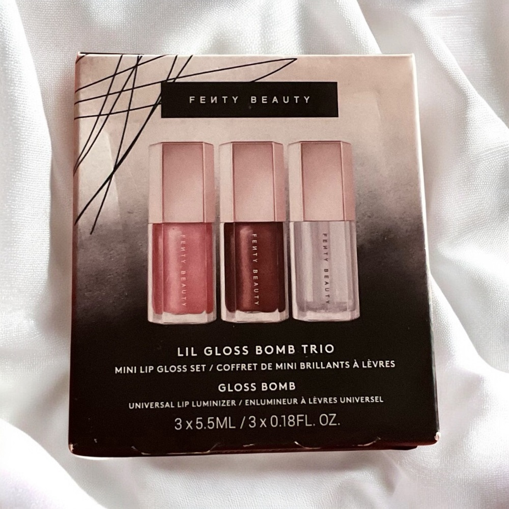 Fenty Beauty by Rihanna Lil Gloss Bomb Trio